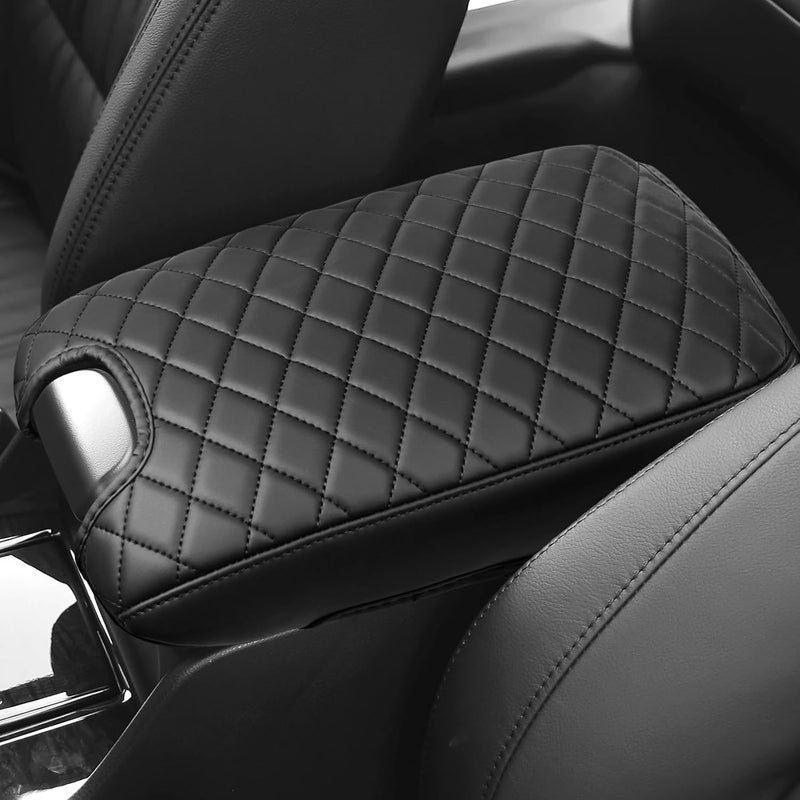 Bercicci Center Console Armrest Cover Compatible with Honda 2008-2012 Accord Accessories Leather Material Center Console Liner Protection - Image 1